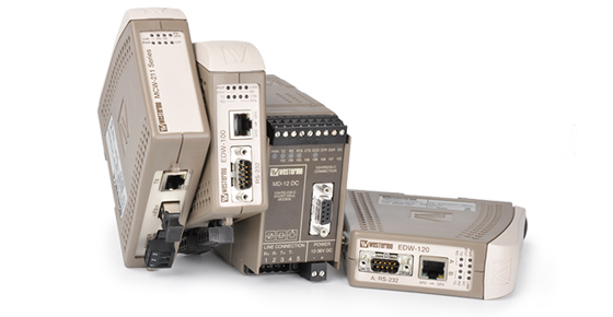 Industrial serial converters and repeaters by Westermo.