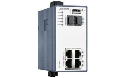 Westermo Lynx Managed Ethernet Switch L106-F2G.